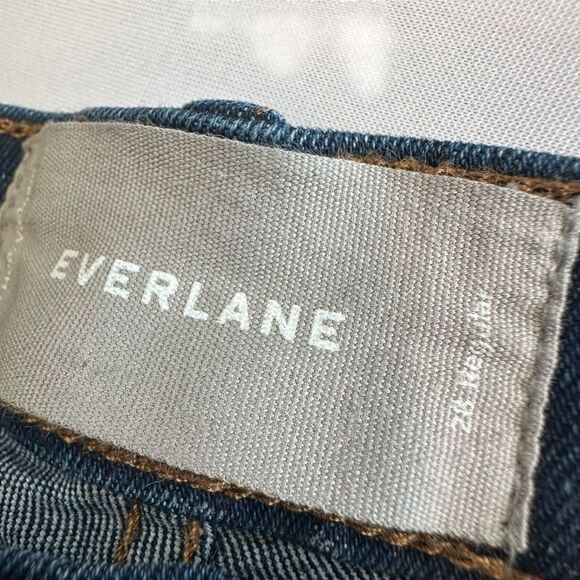 Everlane Mid-Rise Skinny Jeans in Mid Blue women’s 28 - Picture 6 of 10